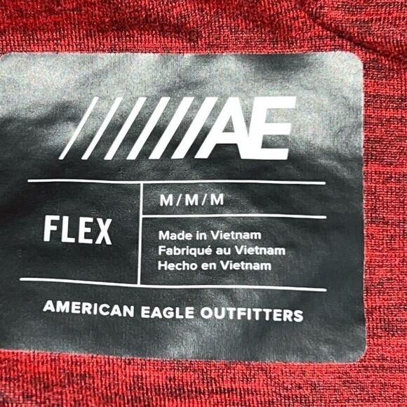 American Eagle Flex Red Long Sleeved Men’s Medium Shirt - Picture 7 of 7